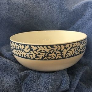 Dansk Trellis Delft Blue Serving Bowl